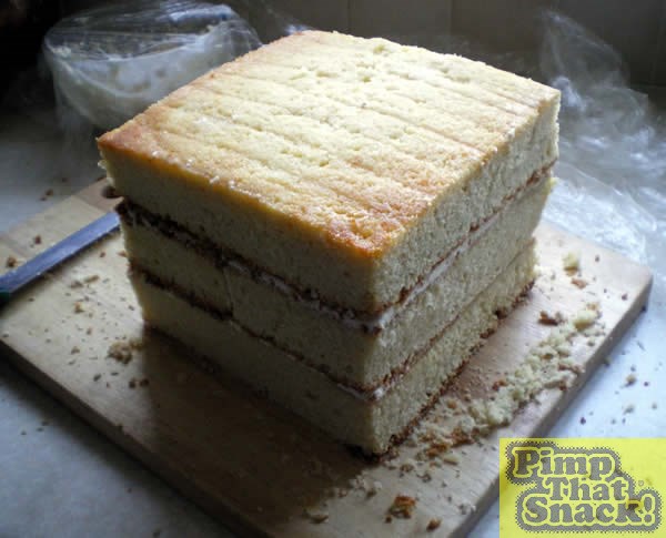 Giant Fondant Fancy Cake Recipe